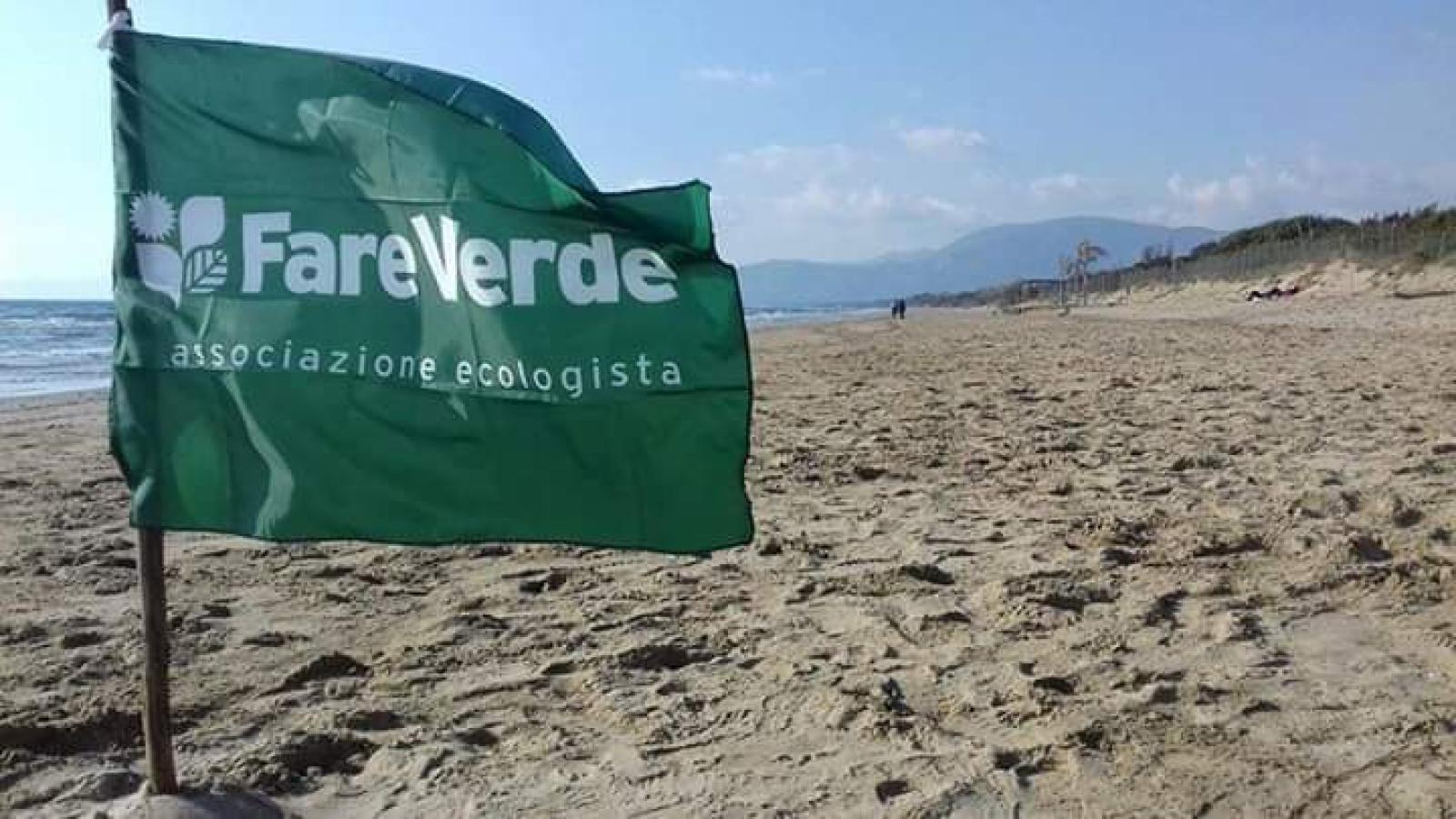 Tutti coi guanti per ripulire la spiaggia