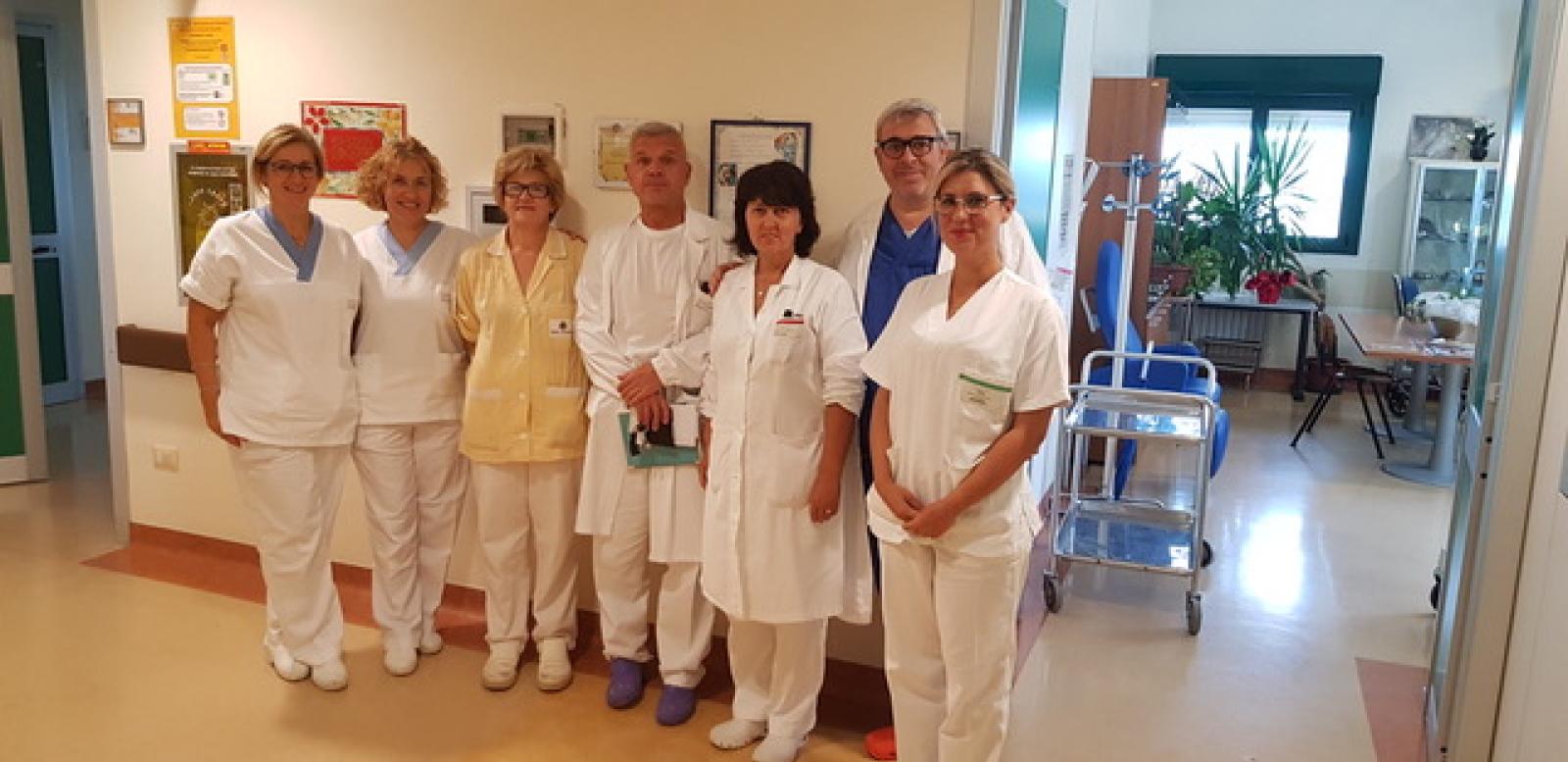 "Qui ho trovato professionalit&agrave; e un'equipe eccezionale"