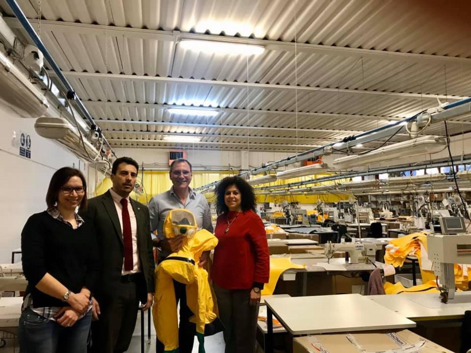 Le tute anti Coronavirus made in Polesine