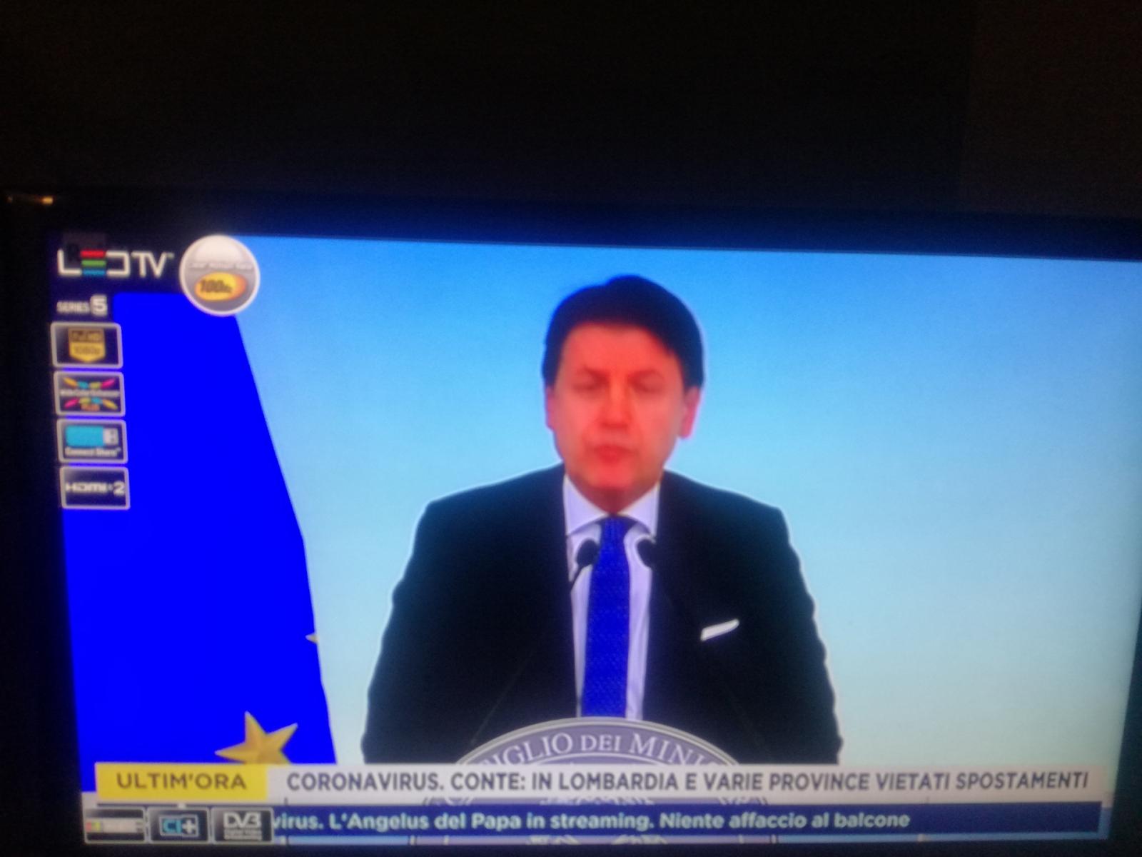 Il governo conferma: zona rossa in mezzo Nord 