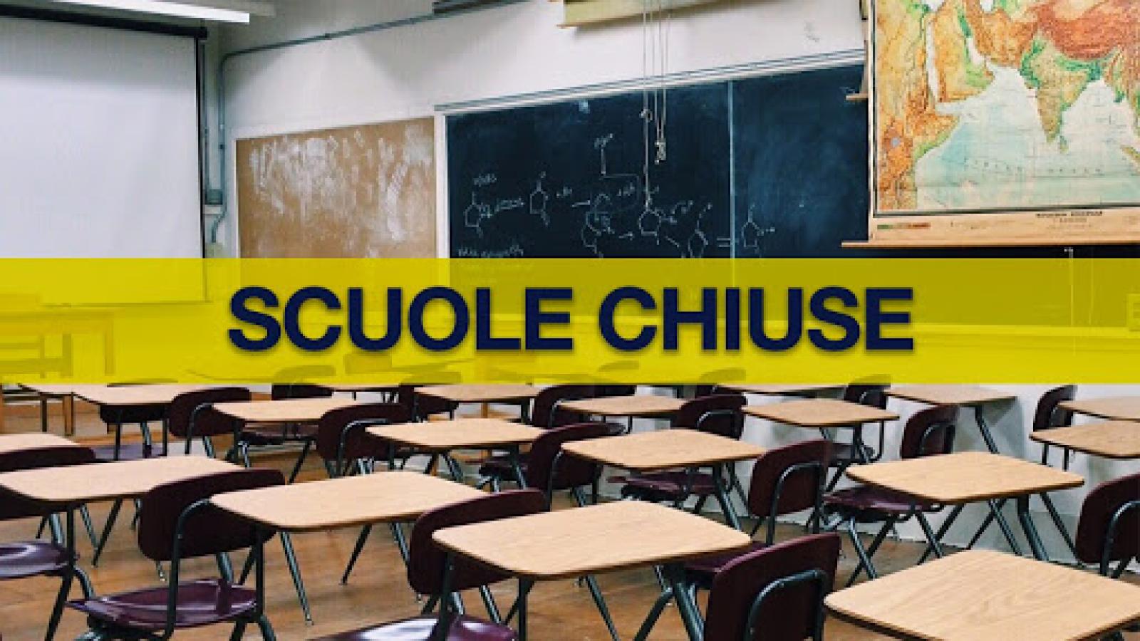 Le scuole potrebbero rimanere chiuse fino a Maggio