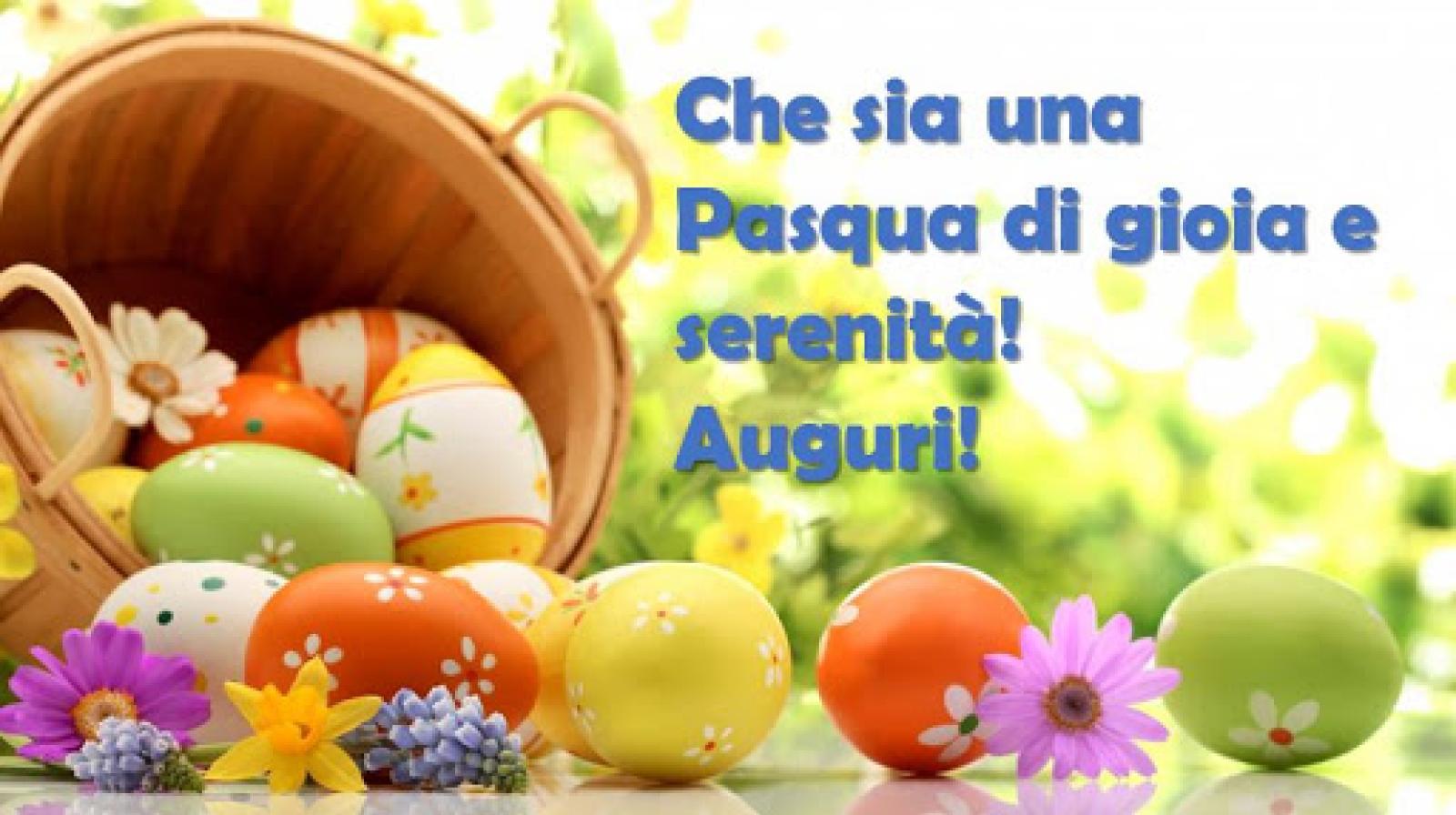 Auguri di Buona Pasqua a tutti i lettori