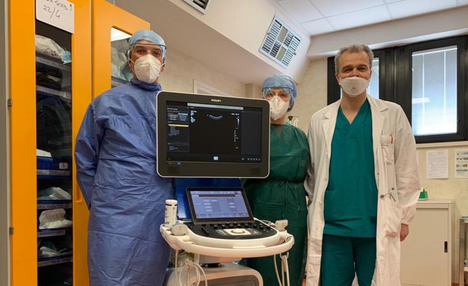 Un dono concreto per chi lotta con il virus