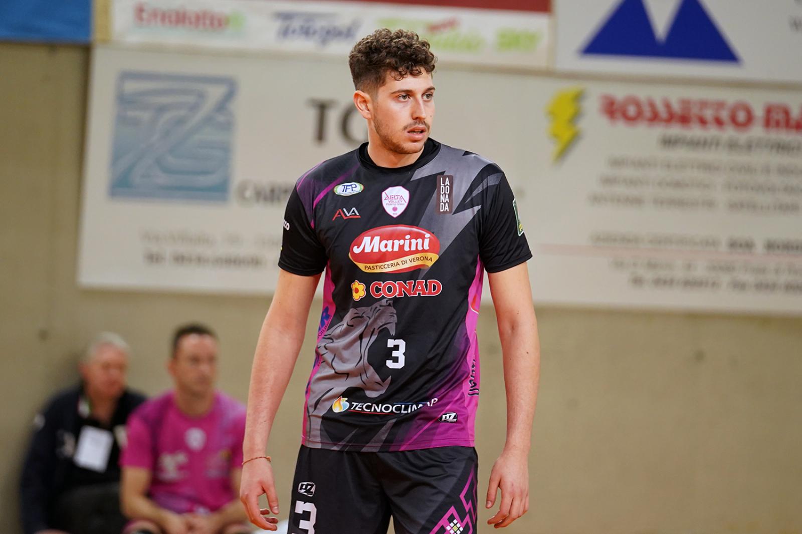 Seconda stagione a Porto Viro per Simone Marzolla