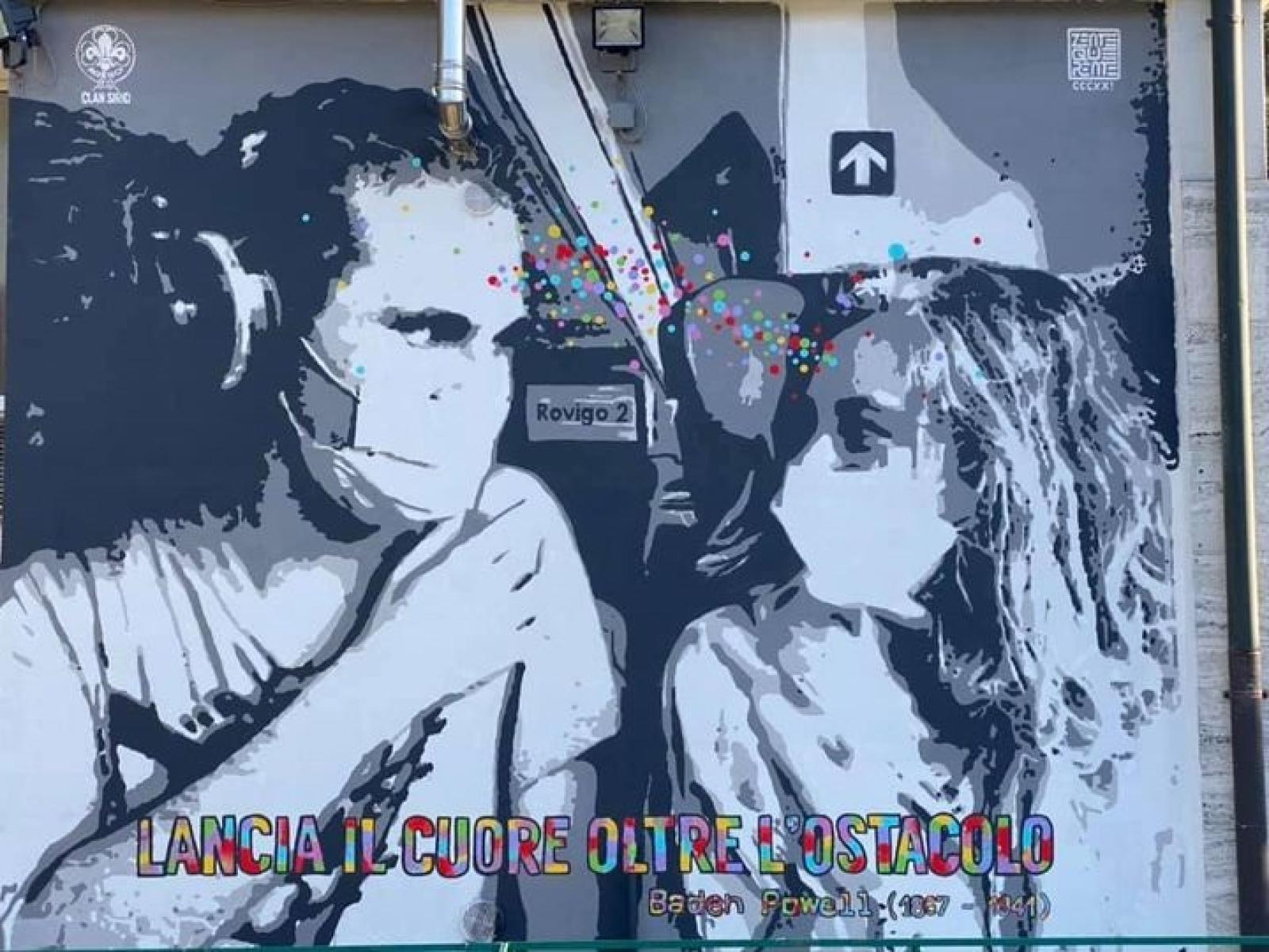 Il murales della polemica, i civici: "Pazzesco voler limitare la creativit&agrave; dei giovani" 