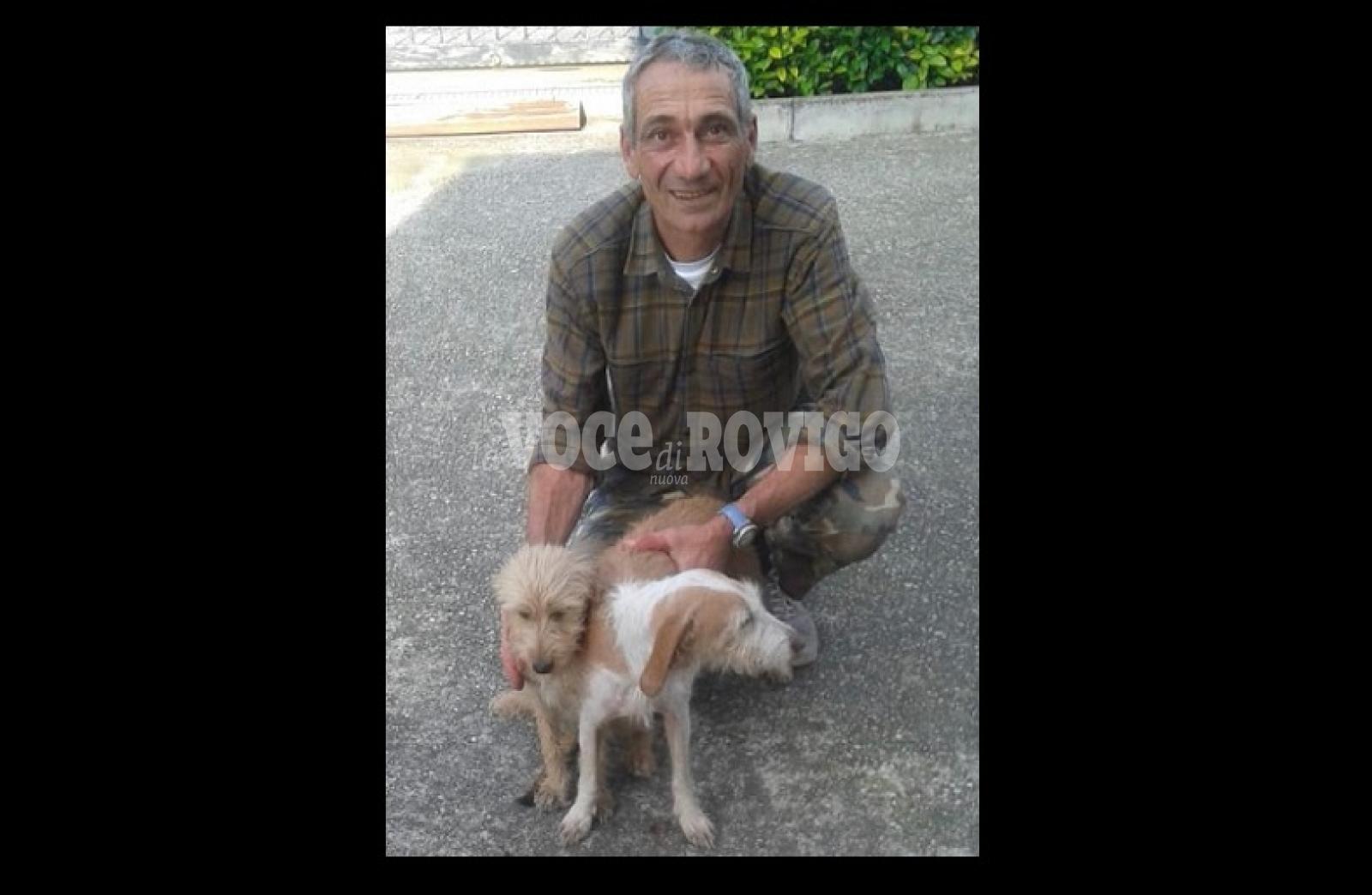 Cacciatore stroncato da un malore, i suoi cani lo vegliano e cercano aiuto