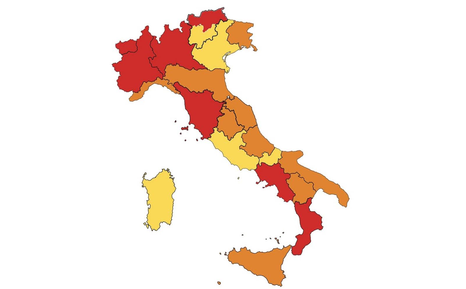 "Dati confortanti, non credo che diventeremo arancioni"