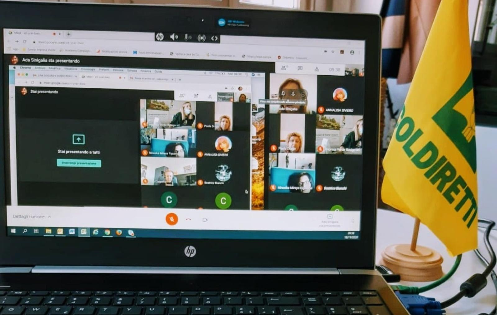 Formazione online per le imprenditrici  di Coldiretti donne impresa Rovigo