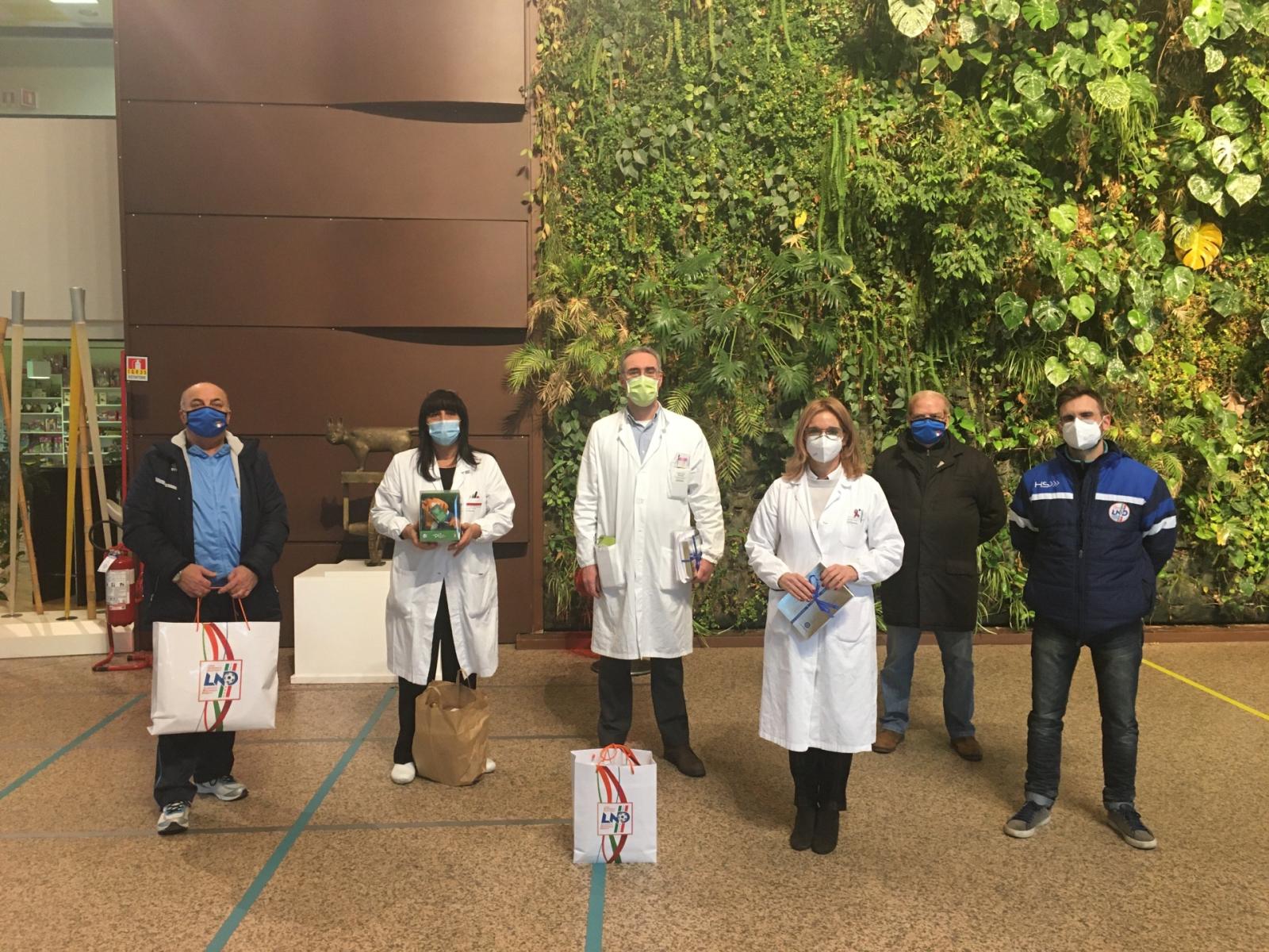 Doni di Natale per i piccoli guerrieri della Pediatria di Rovigo