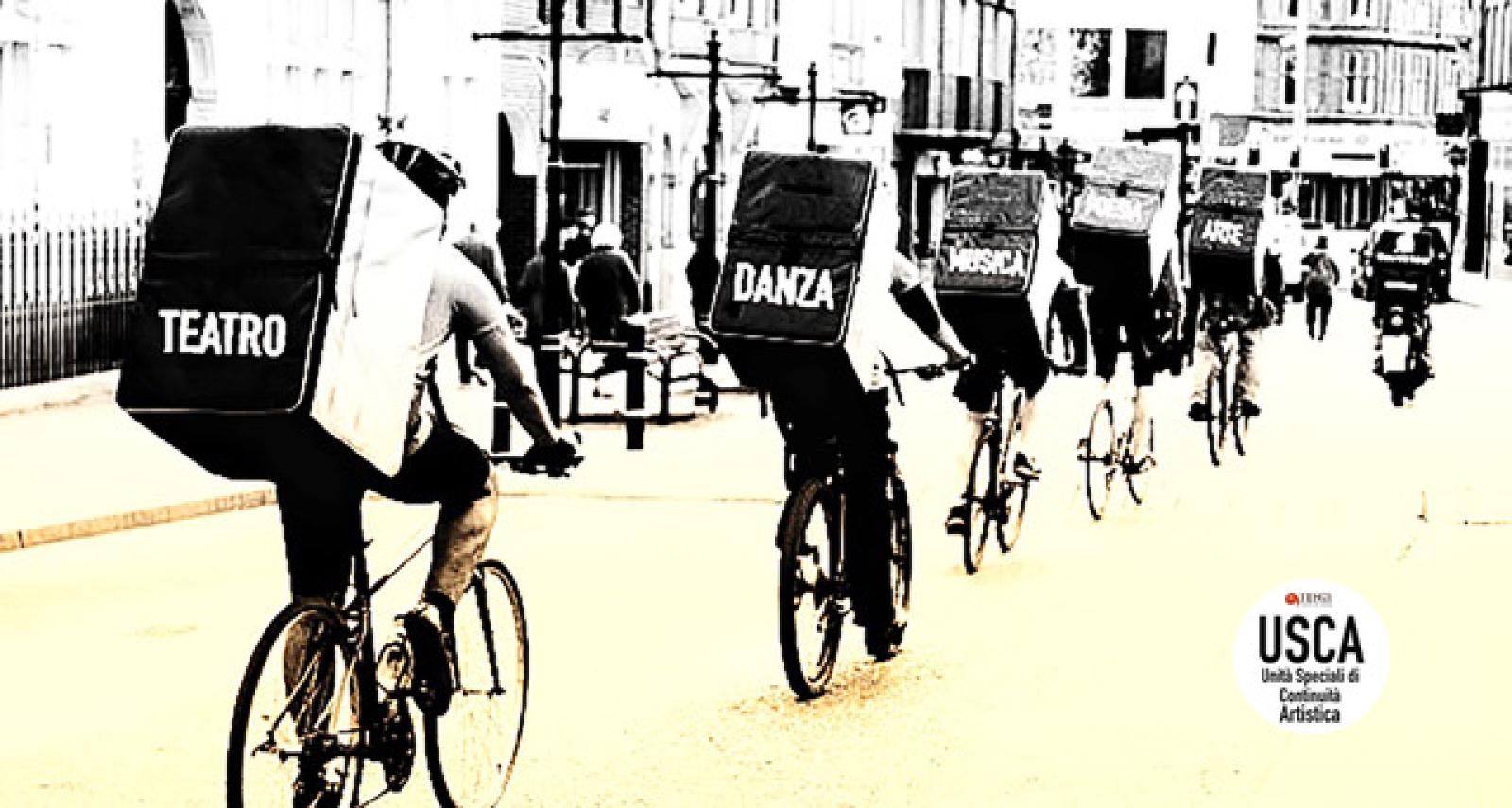 Gli attori arrivano a domicilio