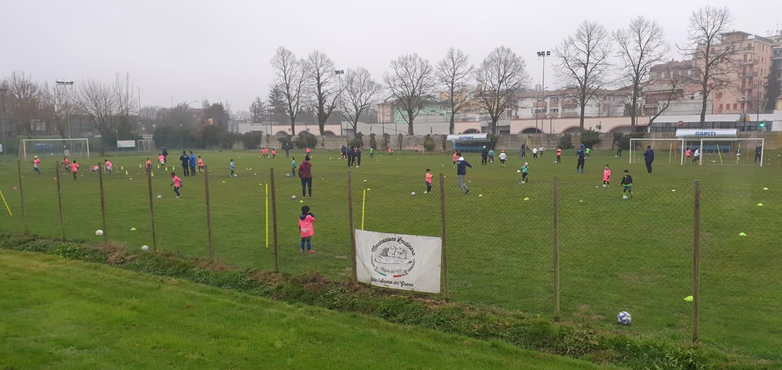 Allenamenti di calcio distanziati, ma d'eccellenza