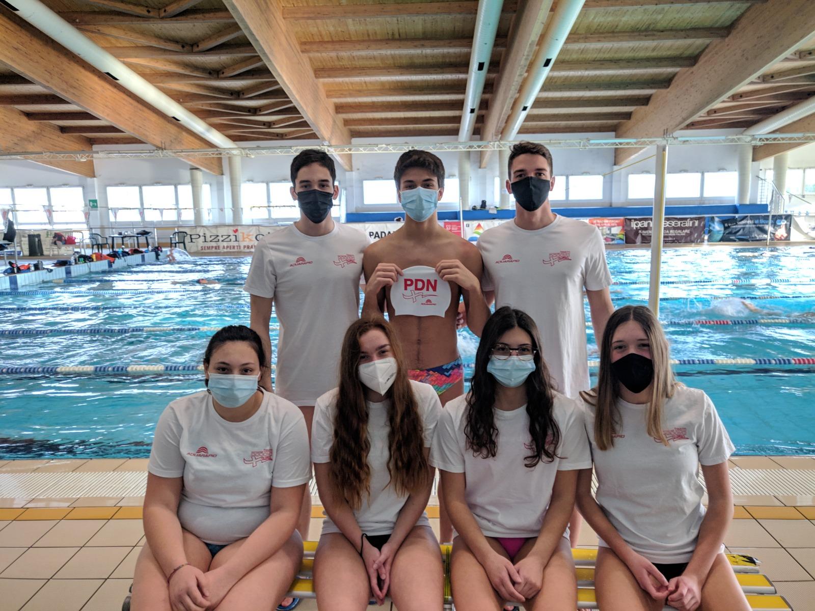 Adria per Padova nuoto sugli scudi a Rovigo