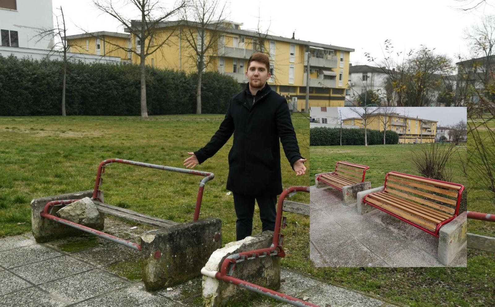 "Panchine sistemate, ma questo non basta. Servono luce, videocamere e giochi per bambini"