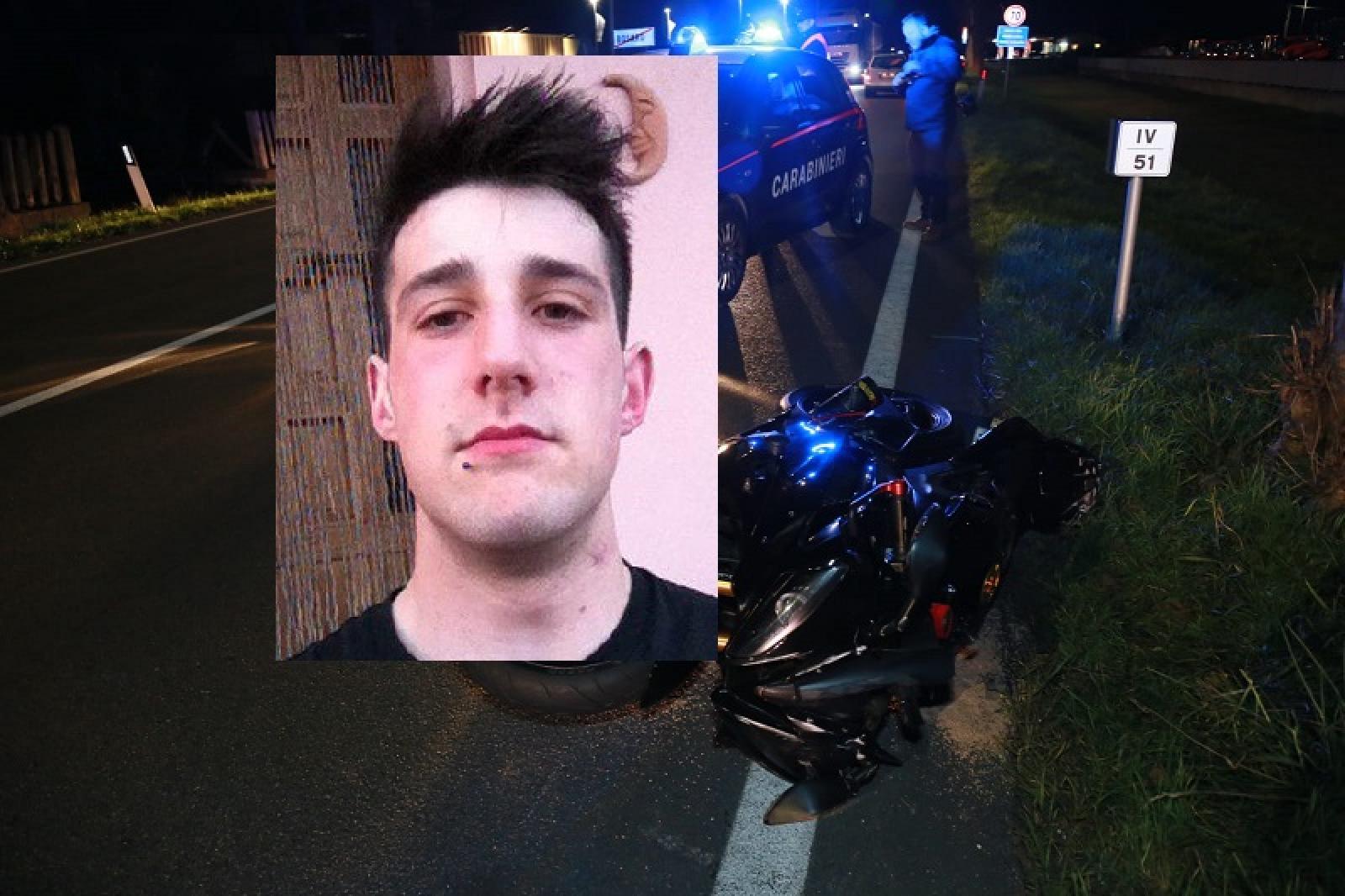 Muore in moto a 29 anni nel giorno del suo compleanno 