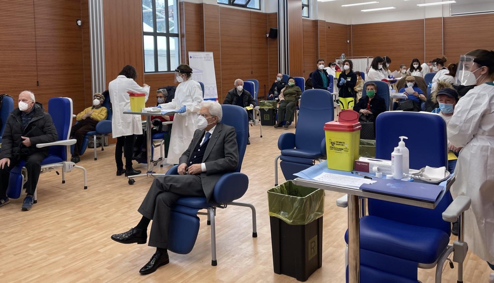 Il presidente della Repubblica si &egrave; vaccinato