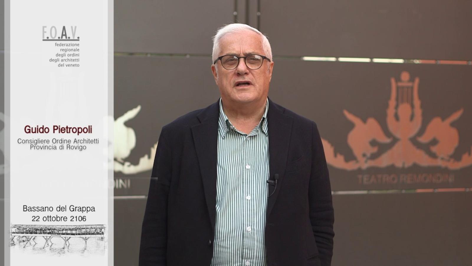 L'architetto Pietropoli e i dubbi sul tribunale in via Badaloni