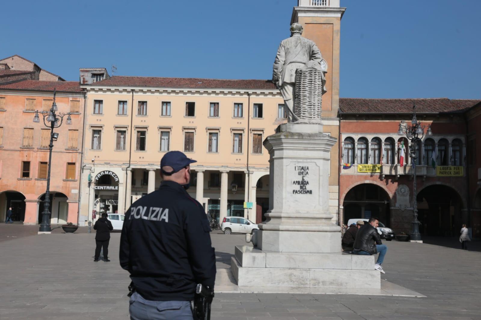 L'atto vandalico non &egrave; ancora stato cancellato