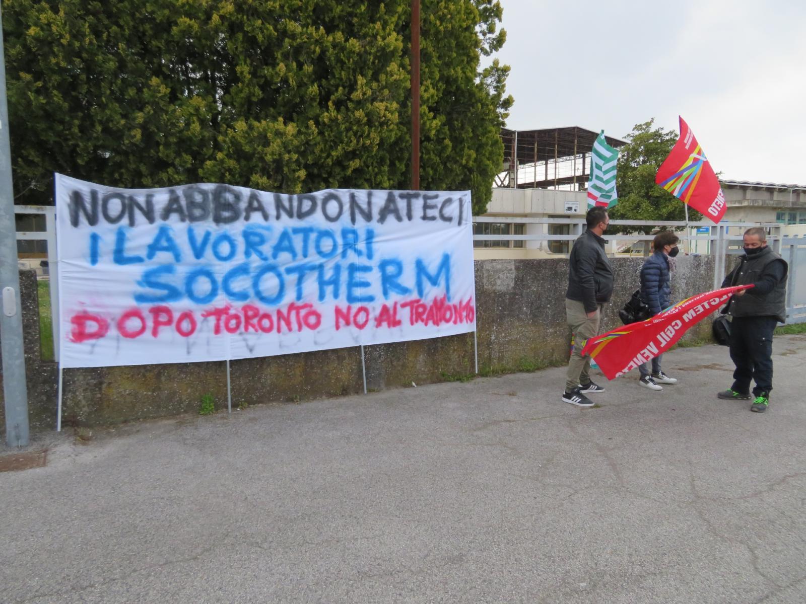 La citt&agrave; sotto choc, Socotherm chiude lo stabilimento