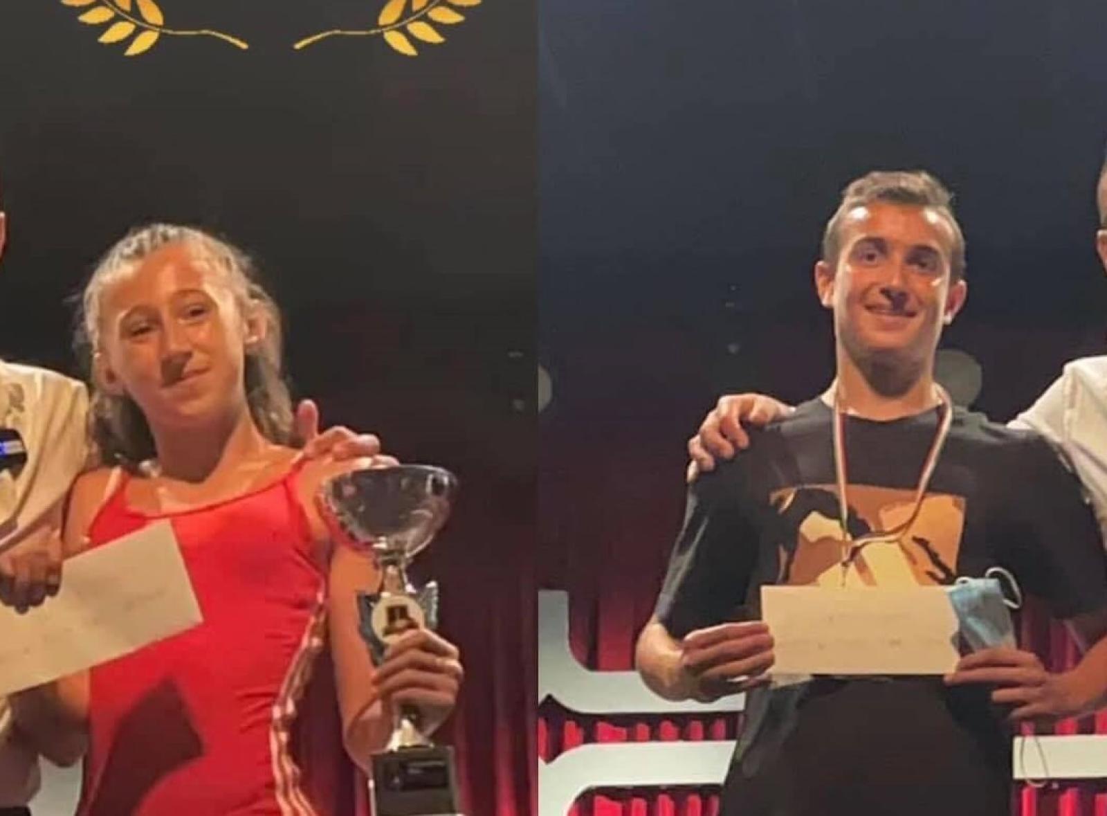 Sandy e Riccardo, campioni di ballo