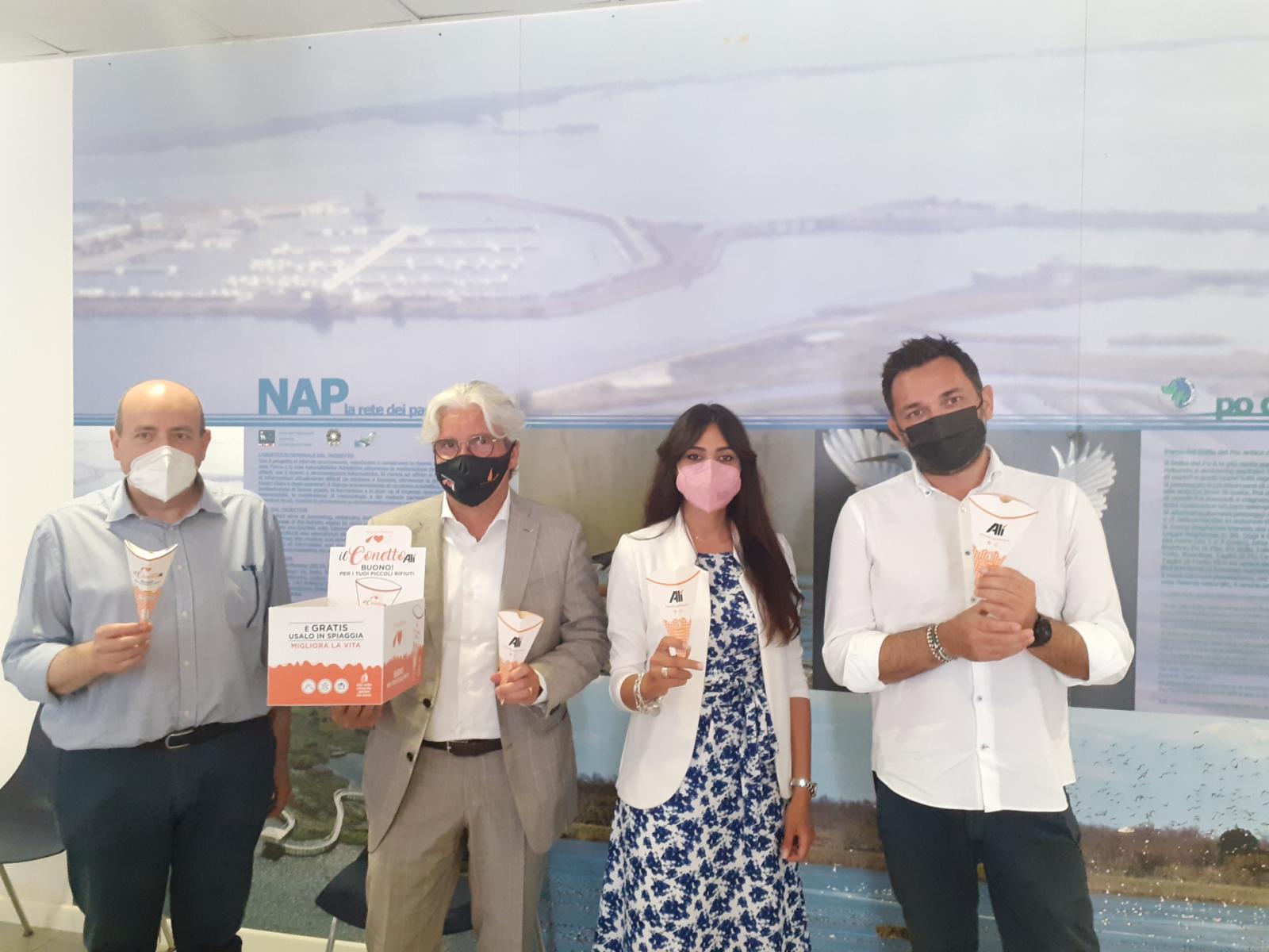 Il "conetto Al&igrave;" per salvare le spiagge