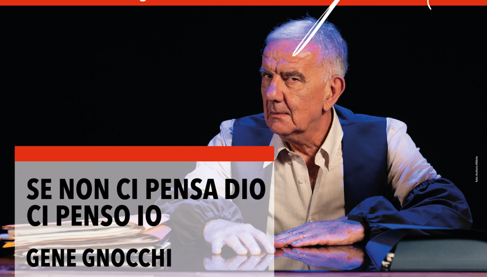 Sul palco, al Censer, arriva Gene Gnocchi