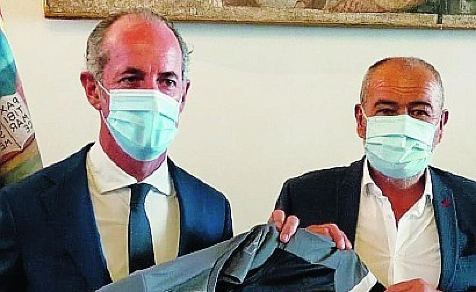 Il Granzette ricevuto dal presidente Zaia