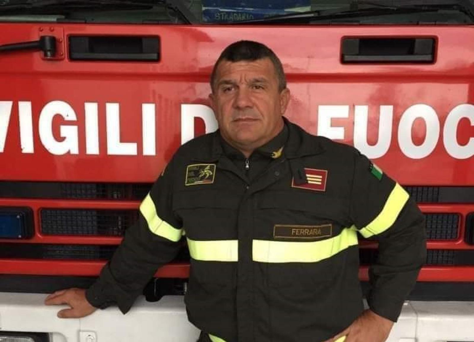 Addio Paolo, la famiglia dei vigili del fuoco piange un grande pompiere