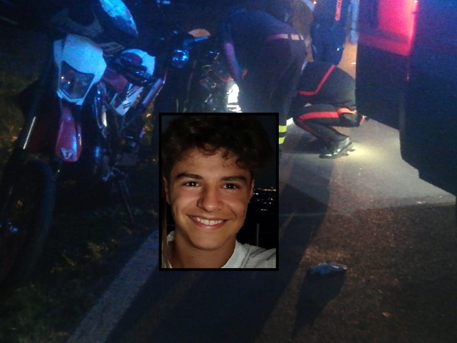 Venerd&igrave; l'addio a Mattia, morto ad appena 17 anni