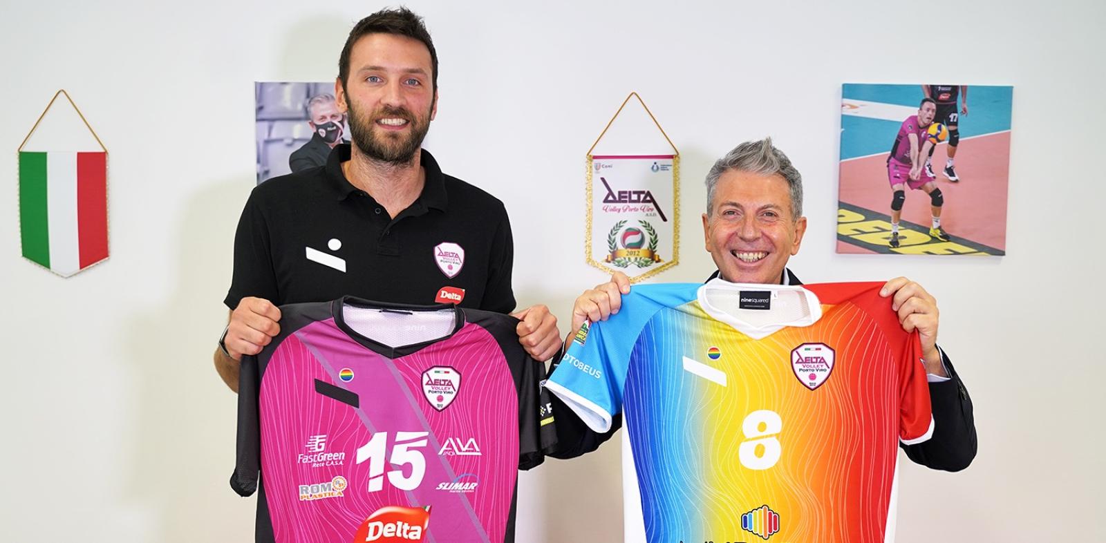 I giganti del Delta si tingono di arcobaleno: le nuove maglie ispirate ai colori della comunit&agrave; Lgbt