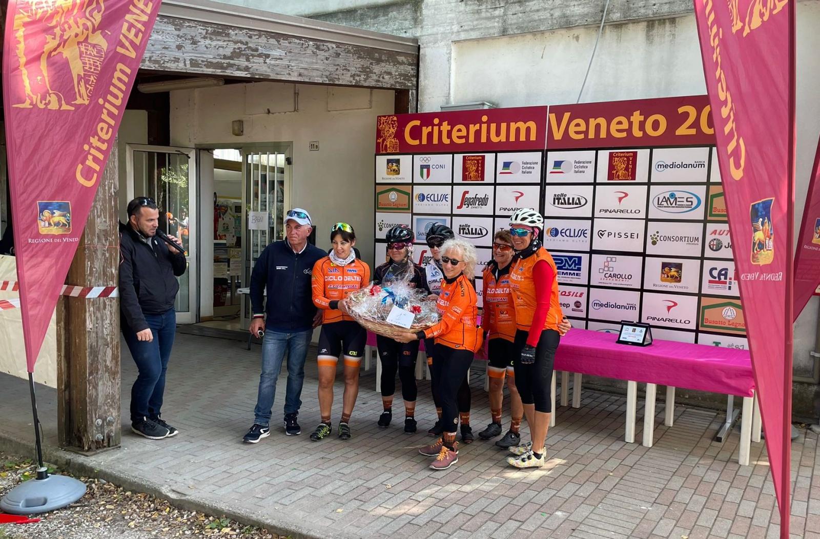 Ciclo Delta primo al Criterium Veneto