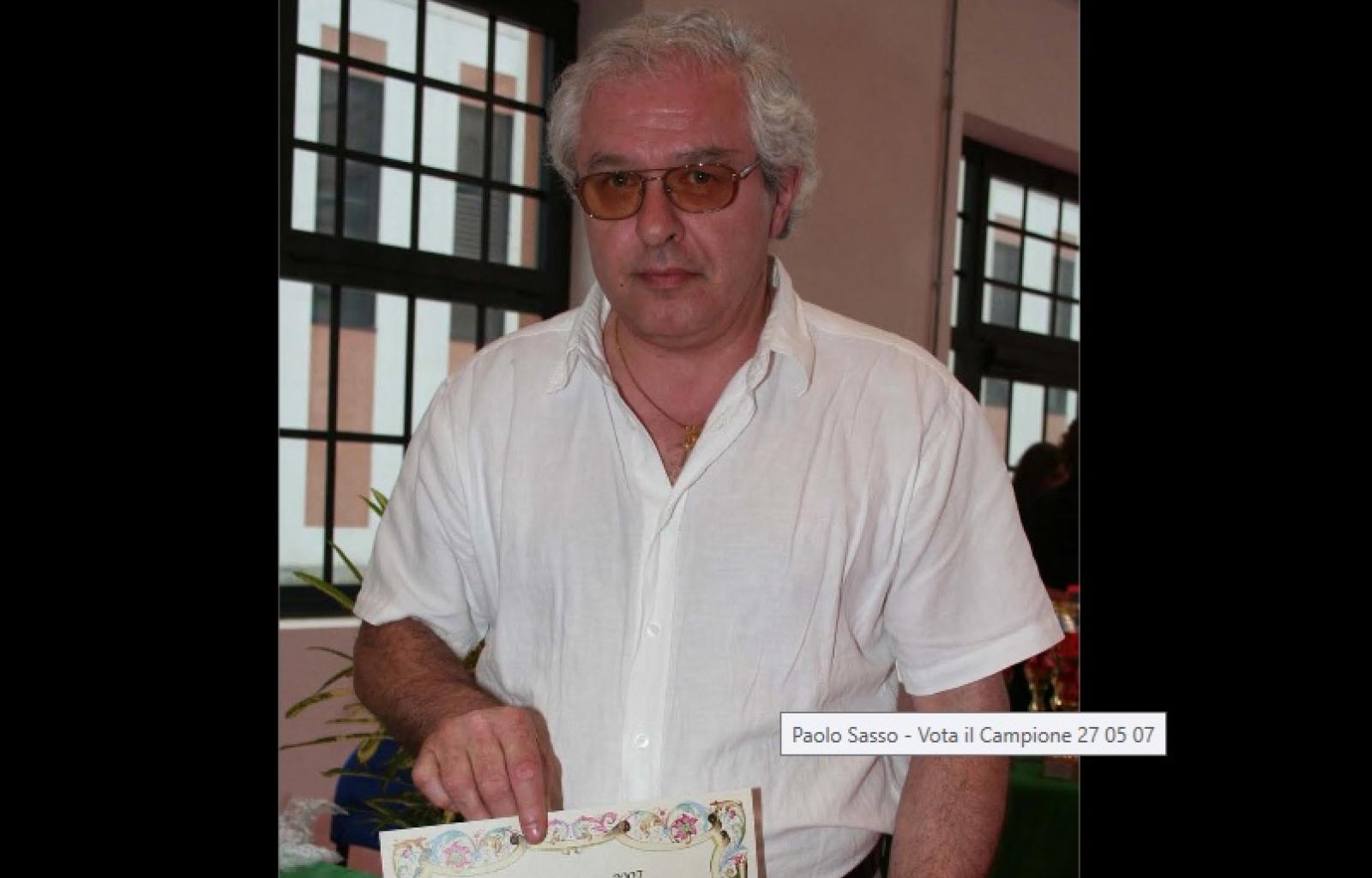 Lutto nel mondo dello sport polesano: &egrave; morto Paolo Sasso