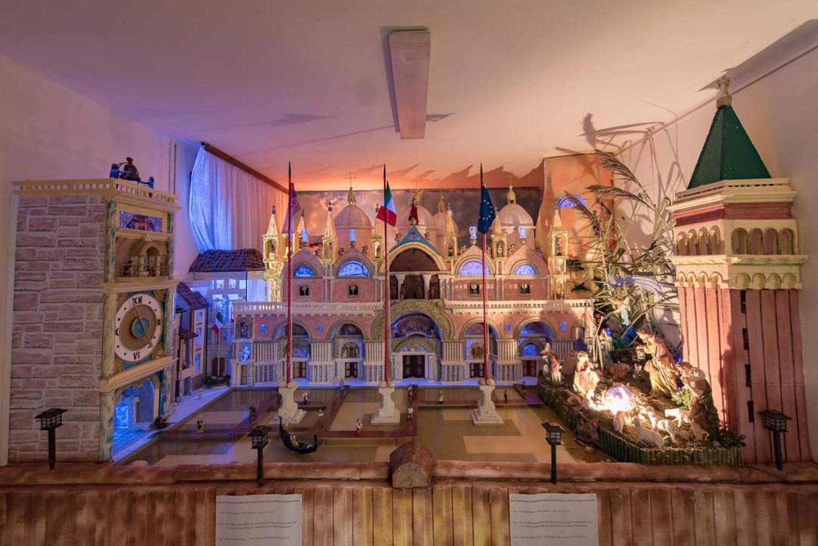 Il presepe che omaggia Venezia
