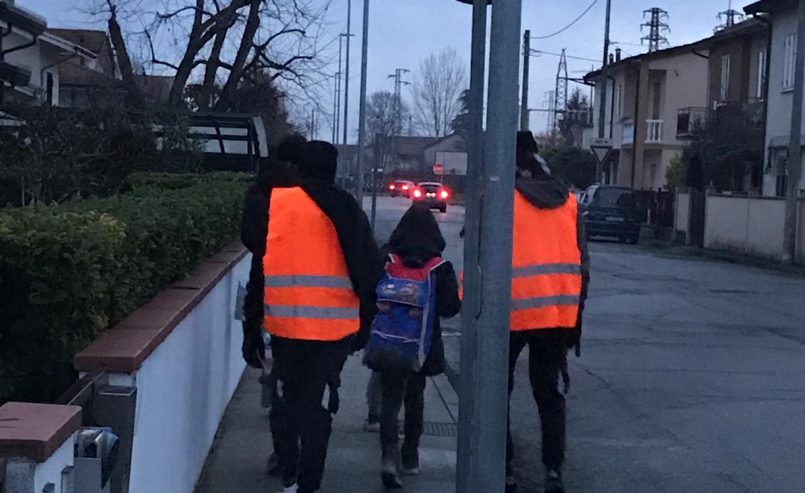 La scuola riparte a pedibus