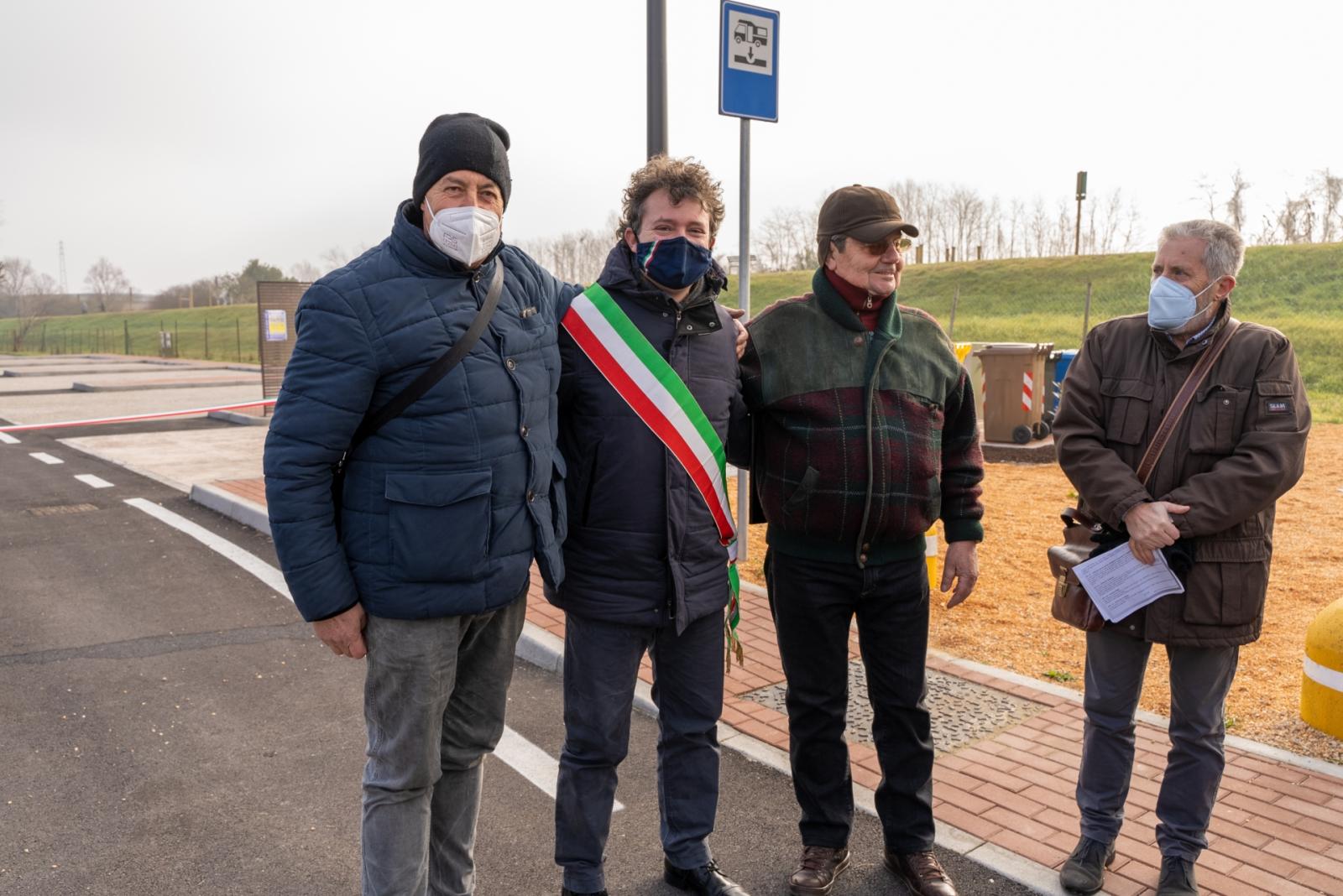 La nuova area camper &egrave; realt&agrave;