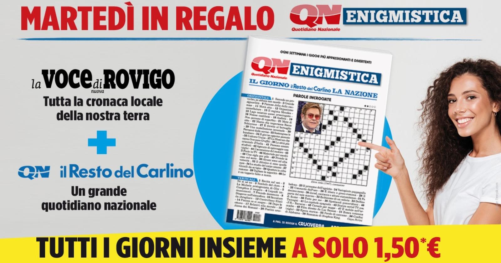 Domani l&rsquo;Enigmistica &egrave; in omaggio