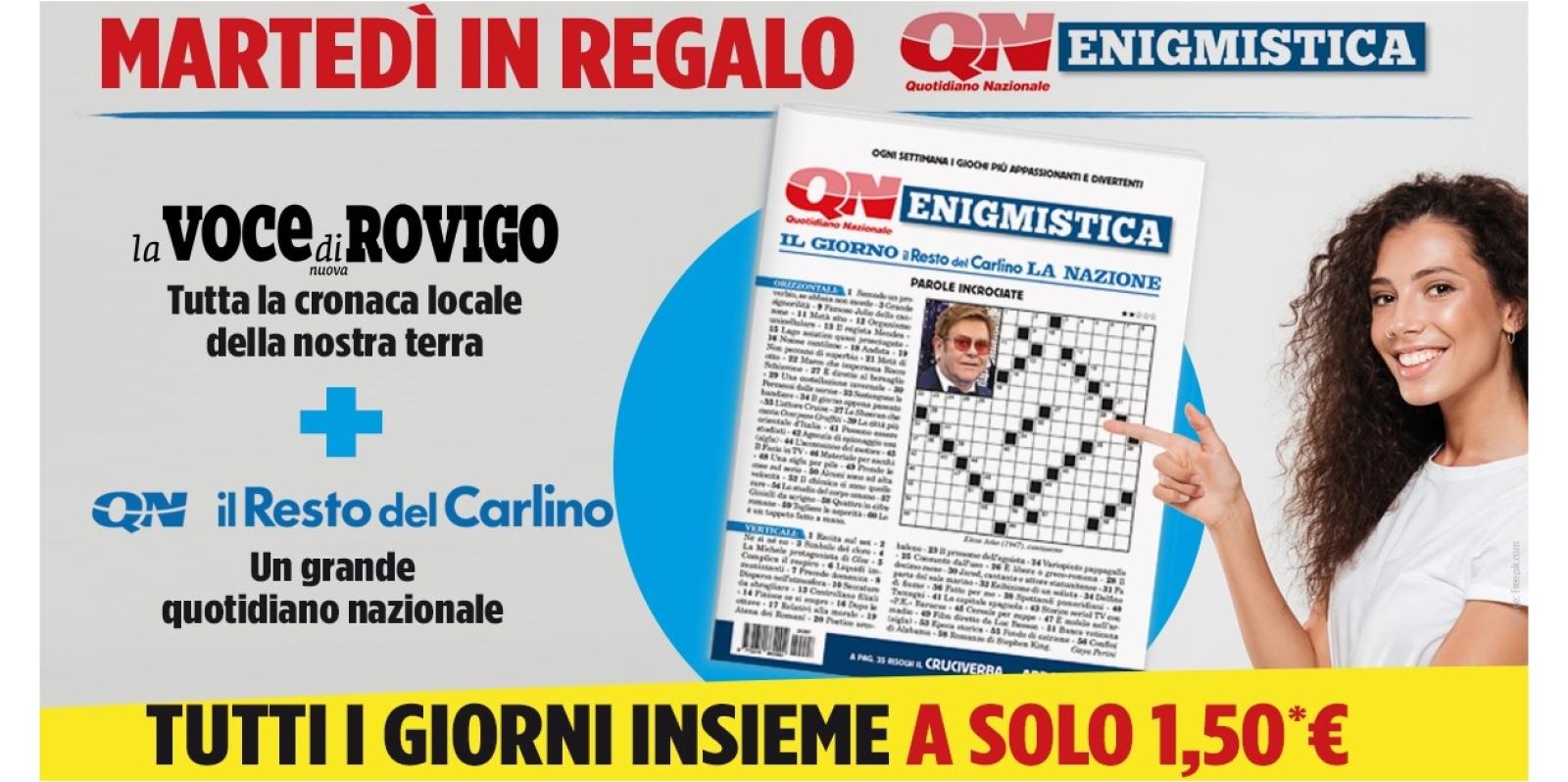 Domani l&rsquo;Enigmistica &egrave; in regalo!