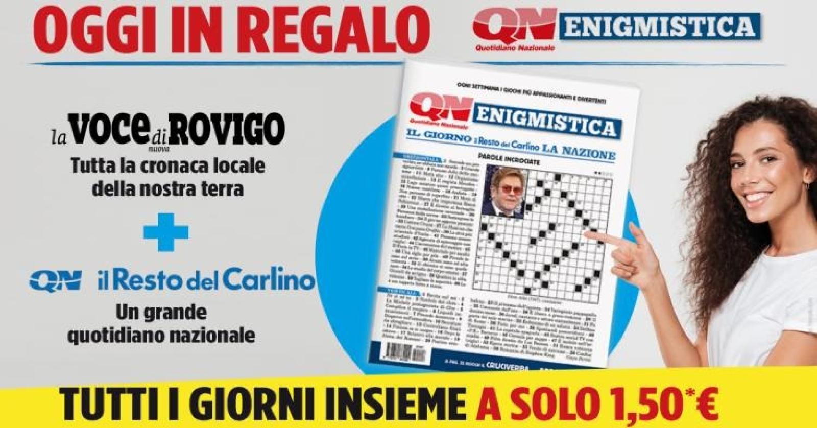 qn enigmistica in omaggio con La Voce