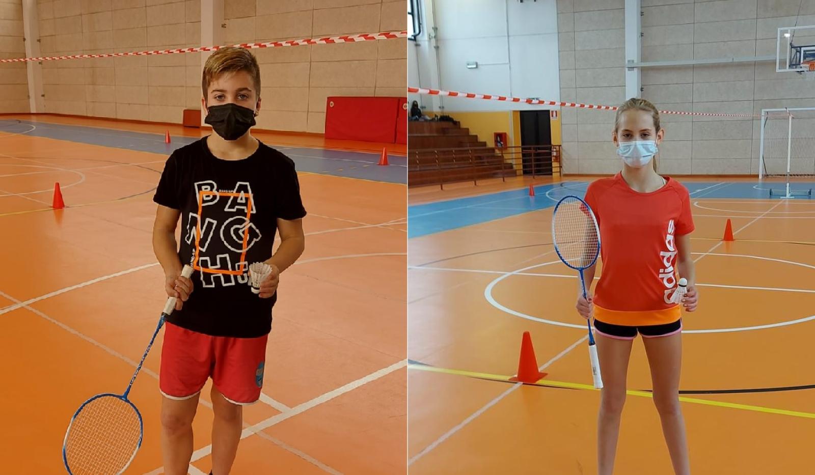 Luca e Giulia, trionfo nel Badminton