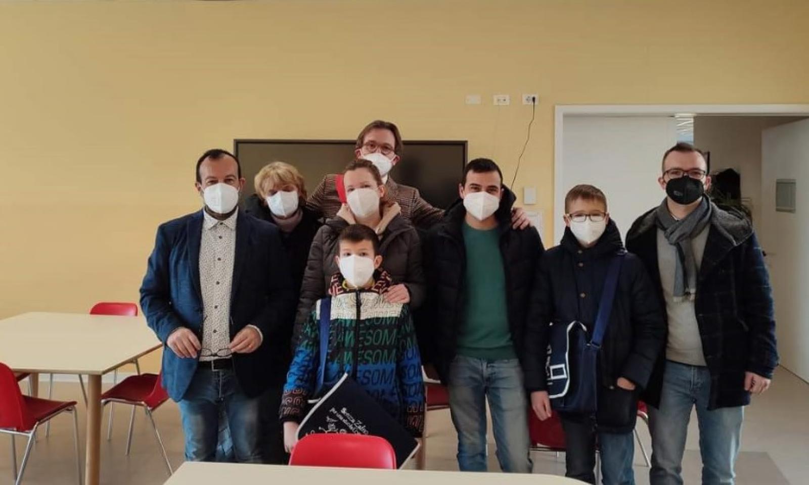 Sui Colli i bimbi arrivati dall'Ucraina sono gi&agrave; a scuola
