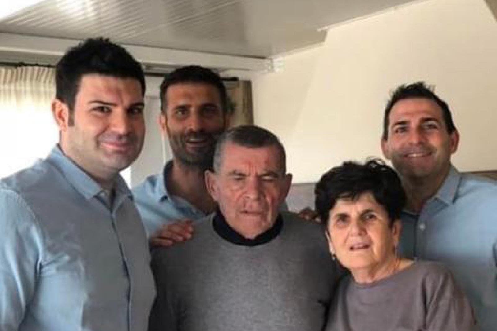 L'addio della famiglia Scanavacca ad Angelo, 83 anni