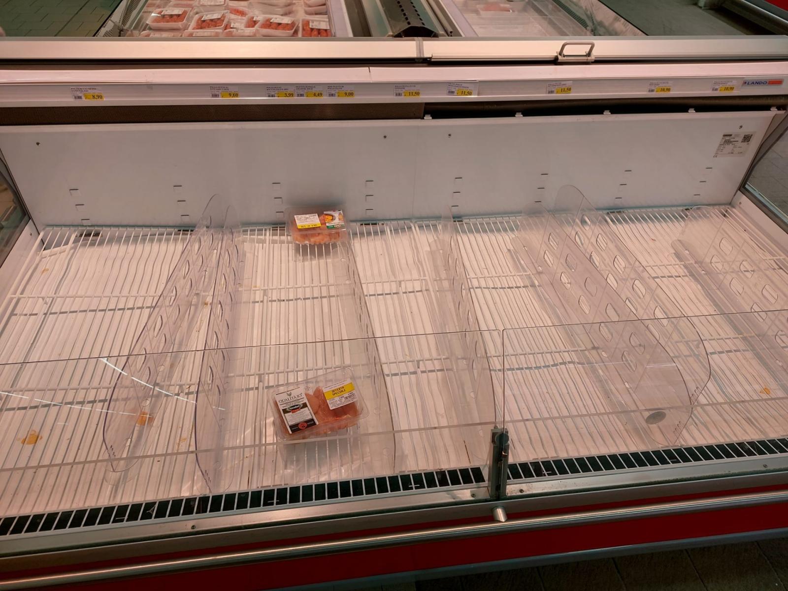 "Supermercati svuotati, &egrave; psicosi"