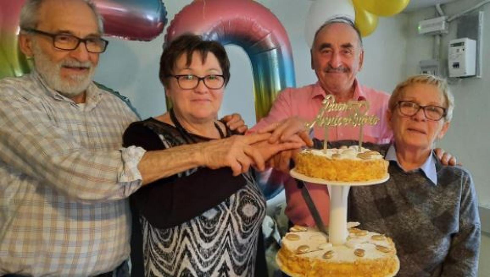 I fratelli Loris e Franco hanno sposato Marisa e Rosa lo stesso giorno