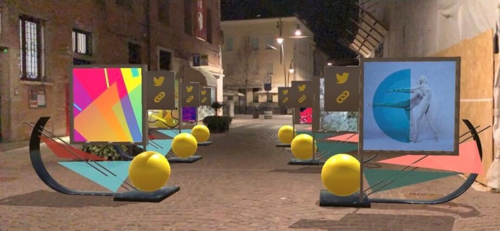 L'arte digitale approda in citt&agrave; e sul tuo telefonino 