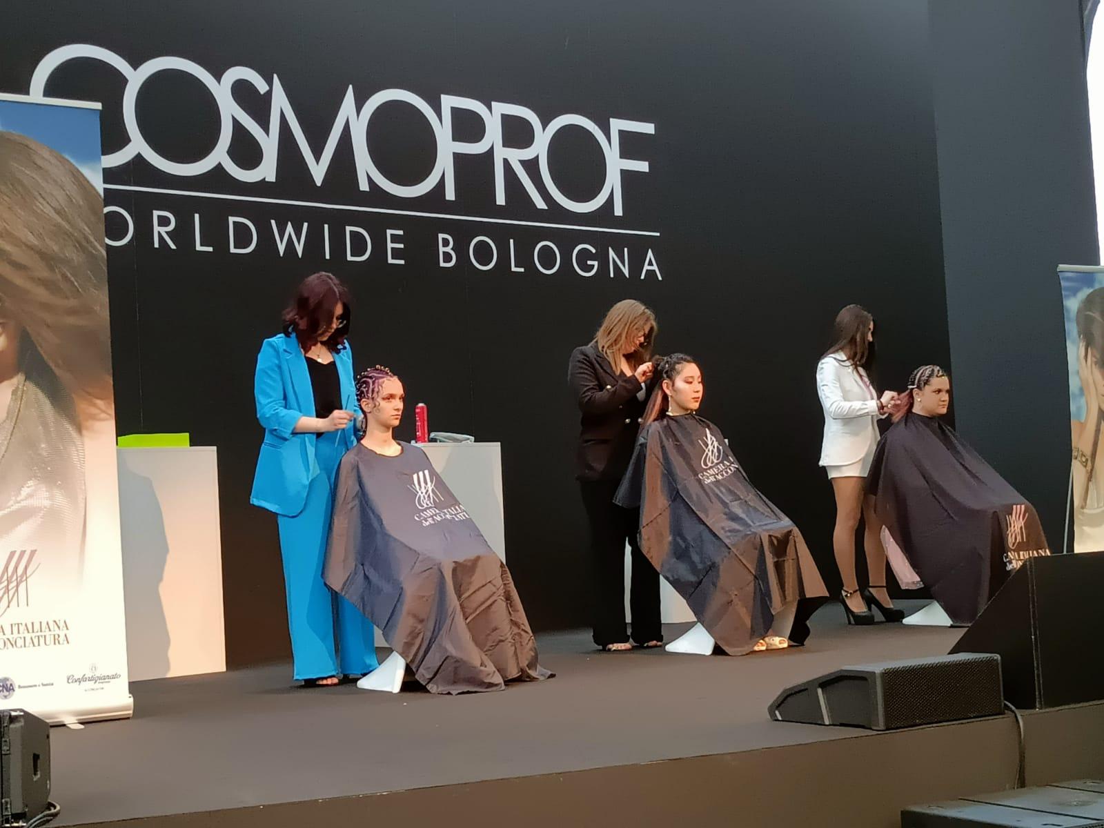 Le nostre tre superparrucchiere!