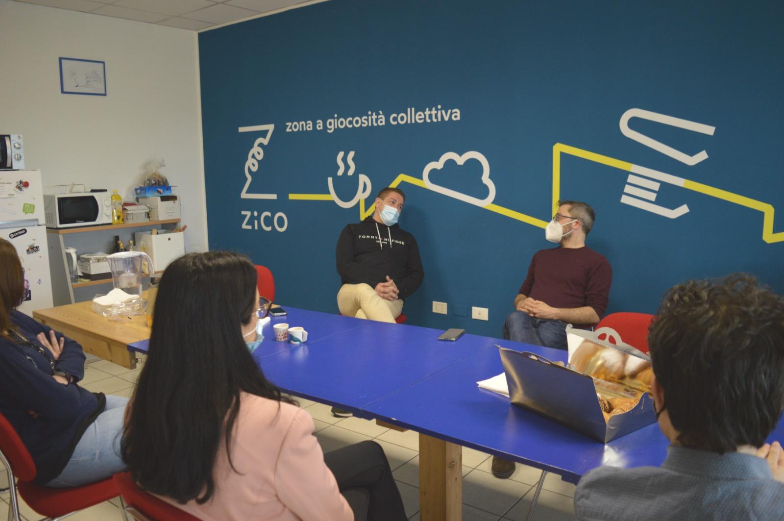 Brioche e idee: Zico promuove il coworking