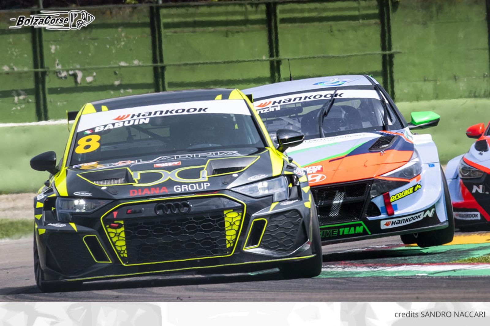 Babuin e Bolza Corse prendono le misure ad Imola 