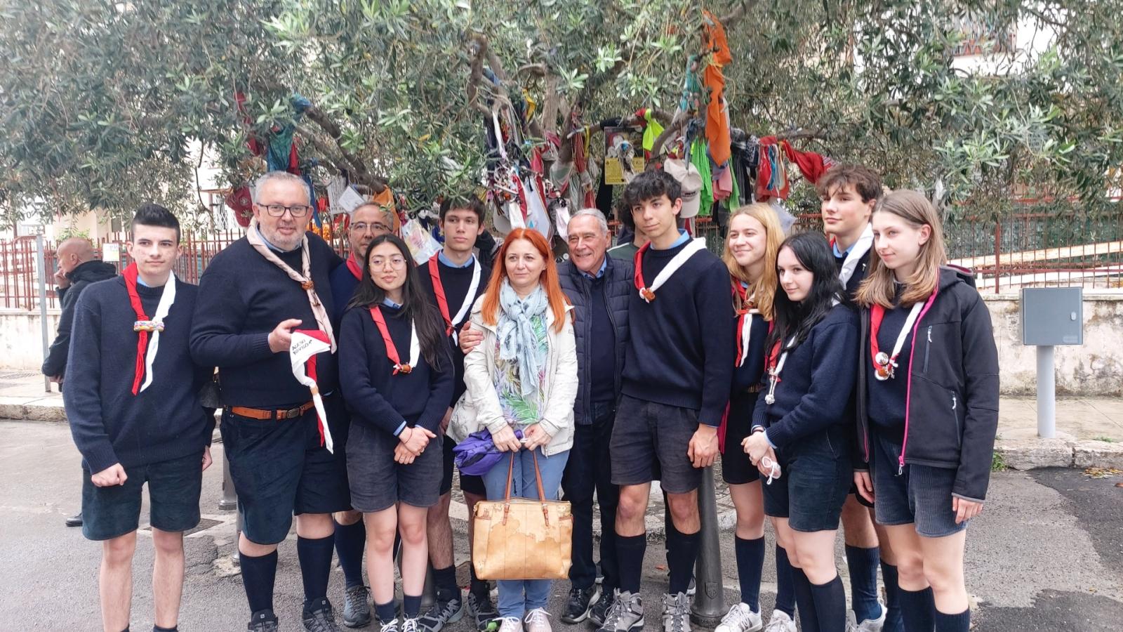 Gli scout in trasferta a Palermo 