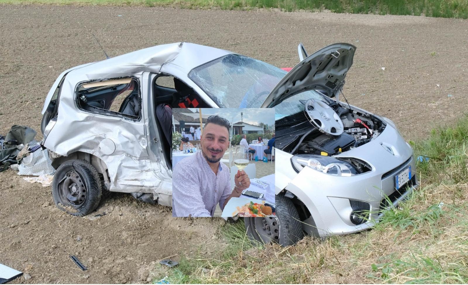 Muore dopo lo schianto, addio Andrea "Spare"