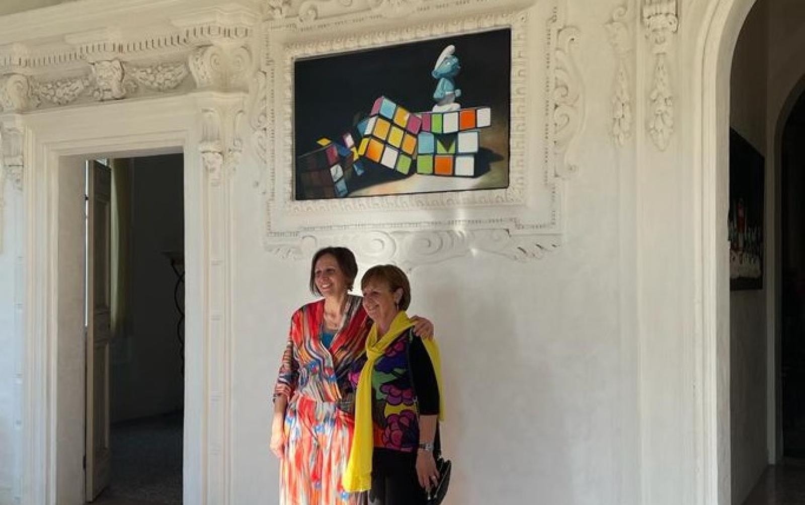 Invasione di Puffi a Villa Morosini