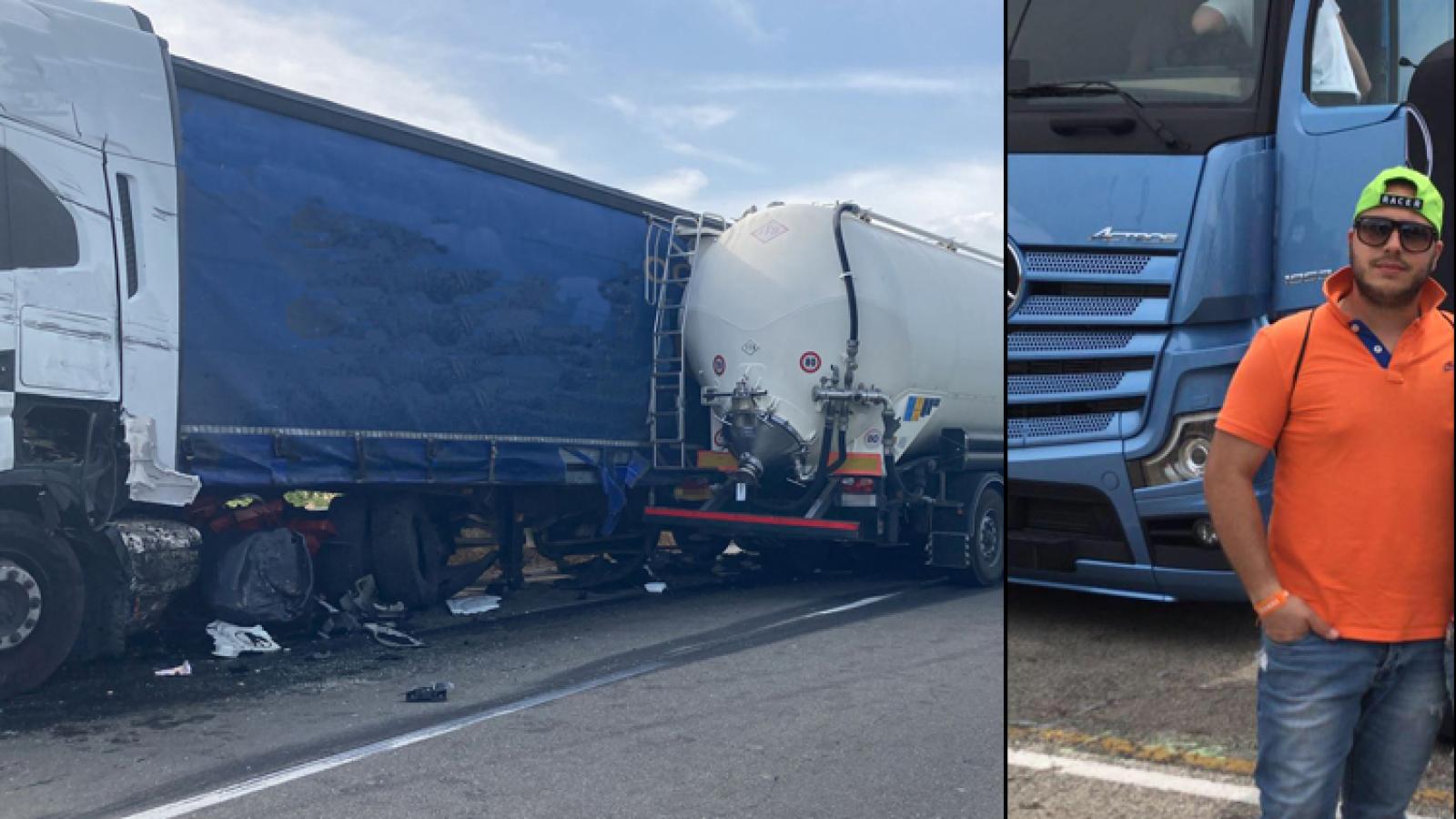 Thomas muore a 31 anni, al volante del suo camion
